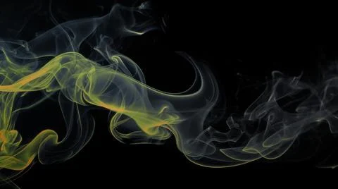 Toned smoke of joss stick, texture Stock Illustration