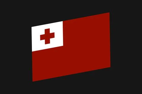 Tonga flag symbol vector illustration Stock Illustration