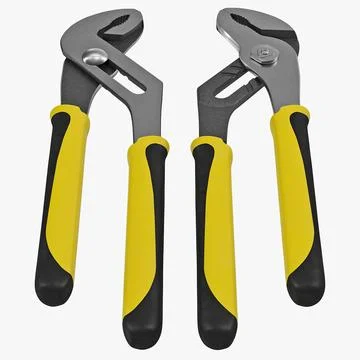 Tongue and Groove Plier 3D Model