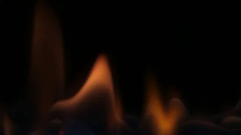 Tongues of flame close up Stock-Footage 84692026
