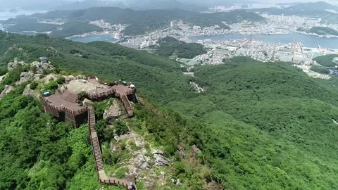 Tongyeong Mireuksan4 Stock Footage 317536661