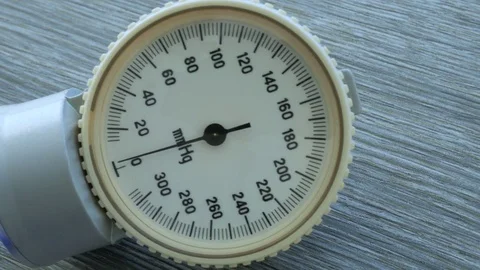 Tonometer And Syringe Stock Footage 70826073