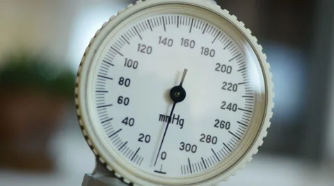 Tonometer Blood Pressure Stock Footage 64062268