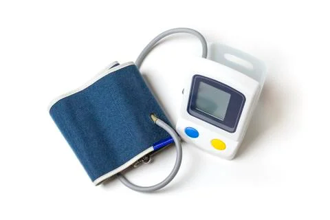 Tonometer is a device for measuring blood pressure. Close-up. Stock Photos