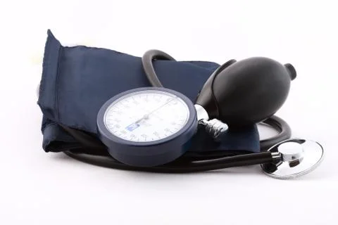 Tonometer isolated on white Stock Photos