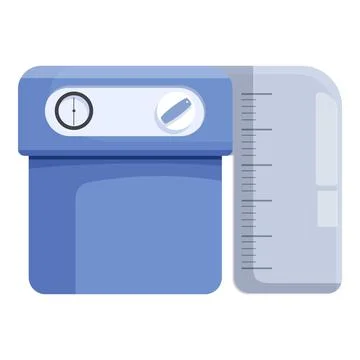 Tonometer measuring eye pressure, preventing glaucoma and vision loss Stock Illustration
