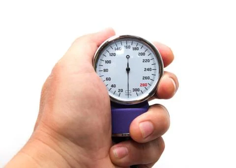 Tonometer on a white background Stock Photos