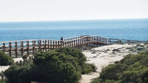 Too the beach Stock Footage 89700202