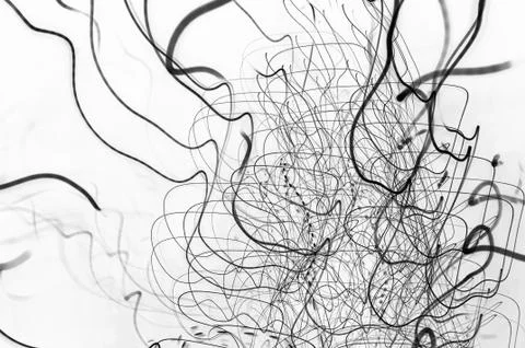 Too Many Lines Stock Illustration