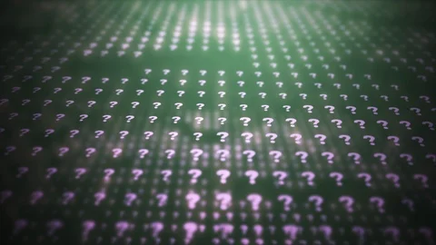 Too Many Questions Loop background Stock Footage 109921658