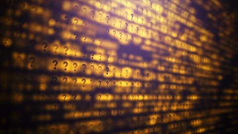 Too Many Questions Loop background Stock Footage 109922420