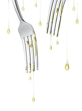 Too much oil Stock Illustration