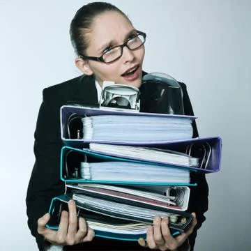 Too much work Stock Photos