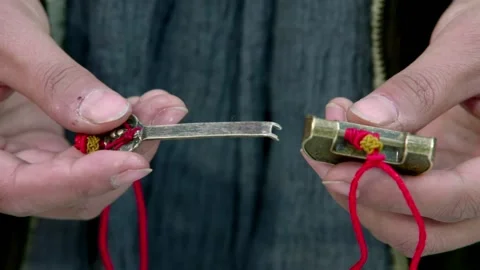 Took the key to unlock Stock Footage 235268012