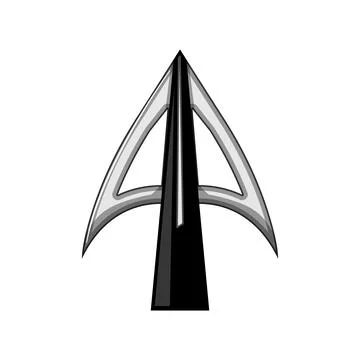 Tool arrowhead cartoon vector illustration Stock Illustration