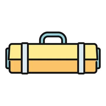 Tool bag with handle for repairs and equipment Stock Illustration
