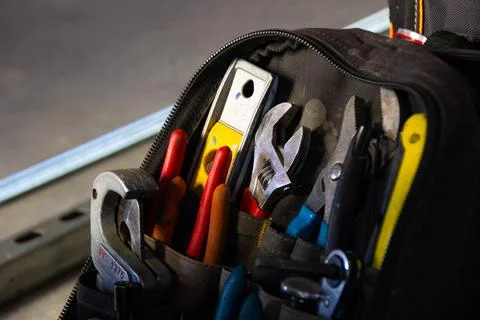Tool bag Stock Photos