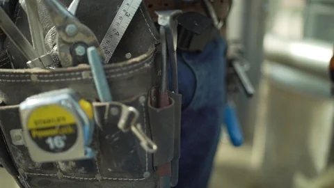 Tool Belt Stock Footage 122107319