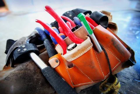 Tool belt Stock Photos
