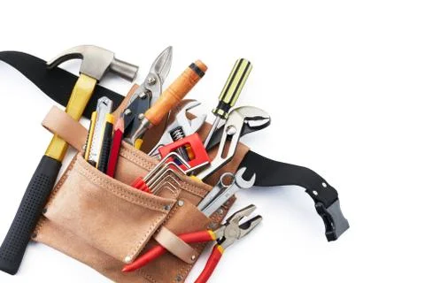 Tool belt with tools 写真素材