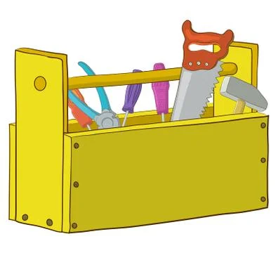 Tool box Stock Illustration