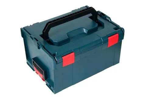 Tool box, isolated on a white background Stock Photos