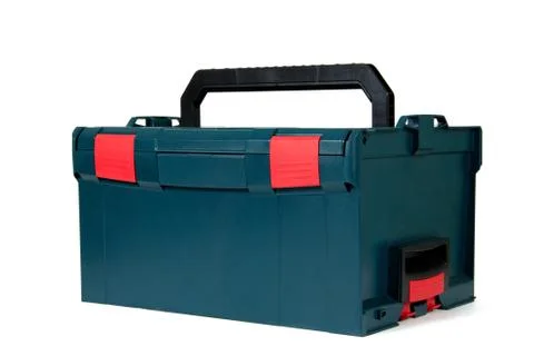 Tool box, isolated on a white background Stock Photos