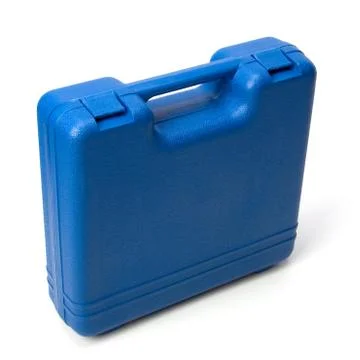 Tool box isolated on white background Stock Photos