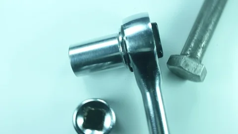 Tool for car repair, close-up Stockbeeldmateriaal 85964497