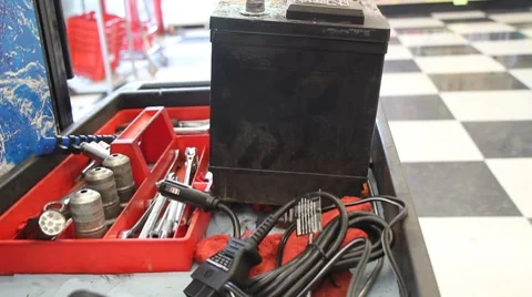 Tool Cart Video stock 7904257