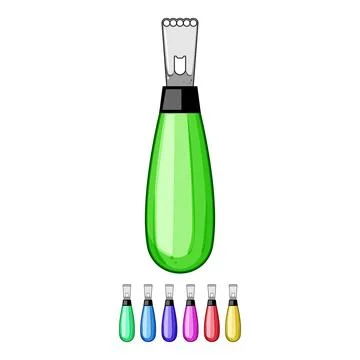 Tool citrus zester cartoon vector graphic Stock Illustration