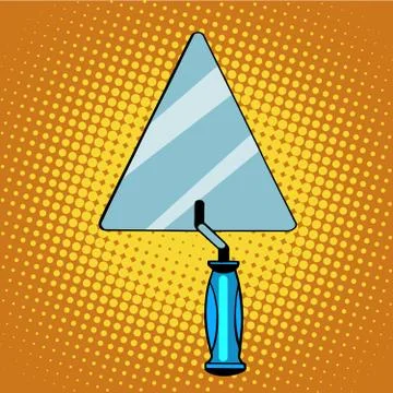 Tool construction trowel Stock Illustration