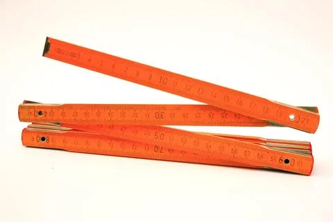 Tool folding rule Stock Photos