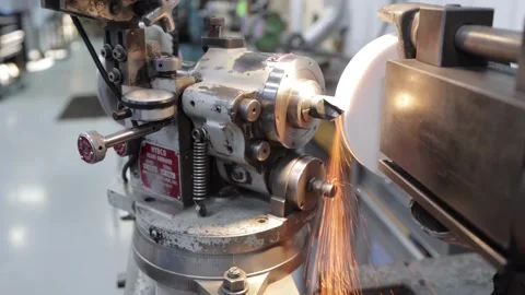 Tool grinder 03 Stock Footage 240235843
