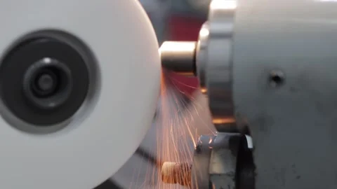 Tool grinder cu Stock Footage 240232123