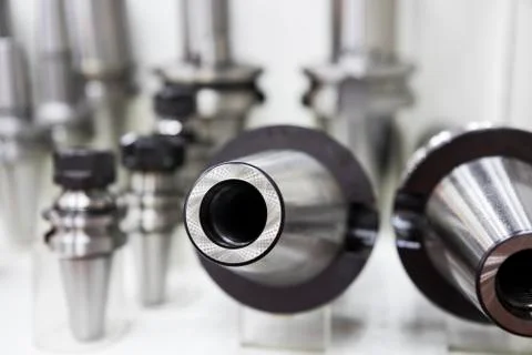 Tool Holder for CNC machine Stock Photos