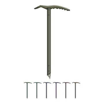 Tool ice axe cartoon vector graphic Stock Illustration