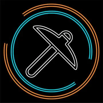 Tool icon, Hammer icon, vector construction Stock Illustration