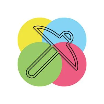 Tool icon, Hammer icon, vector construction Stock Illustration