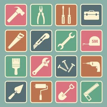 Tool icon Stock Illustration