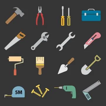 Tool icon Stock Illustration