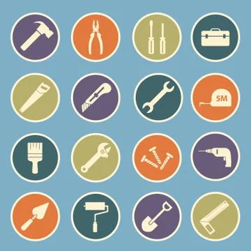 Tool icon Stock Illustration