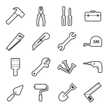 Tool icon Stock Illustration
