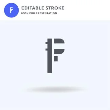 Tool icon vector, filled flat sign, solid pictogram isolated on white, logo i Stock Illustration