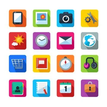 Tool icons Stock Illustration