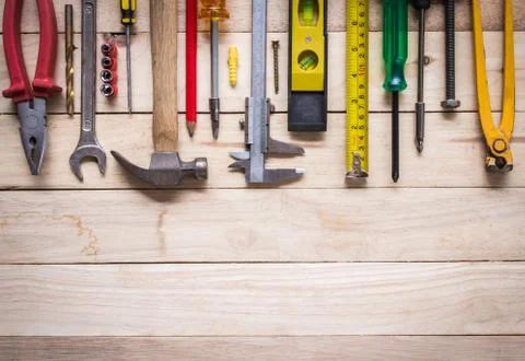 Tool kit renovation Foto stock