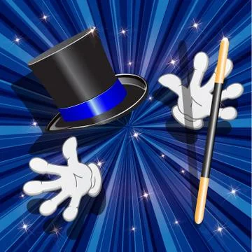 Tool magician Stock Illustration