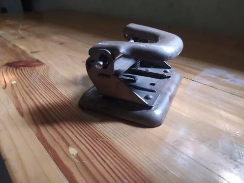 Tool for punching paper Stock Photos