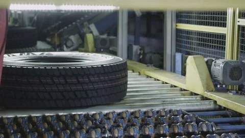 Tool Puts Blue Mark Tire Takes with Pink Slow Motion Stock Footage 85236214