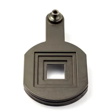Tool for retro camera isolated on a white background Stock Photos